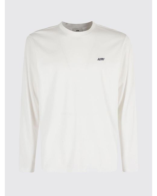 T-Shirt Basic di Autry in White da Uomo