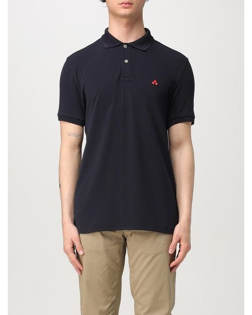 Polo Basic di Peuterey in Blue da Uomo