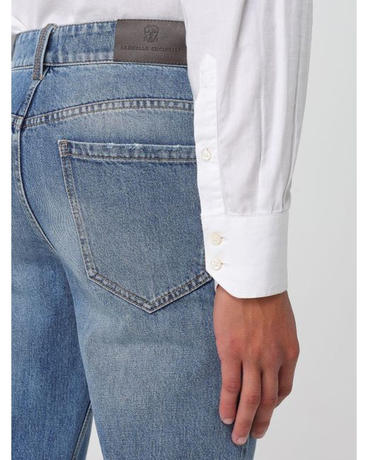 Brunello Cucinelli Jeans Herren in Blue für Herren