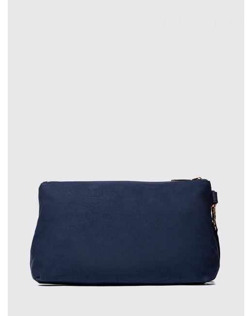 Secret Pon-pon Blue Shoulder Bag