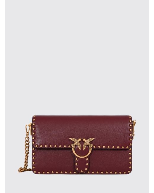 Pinko Purple Crossbody Bag