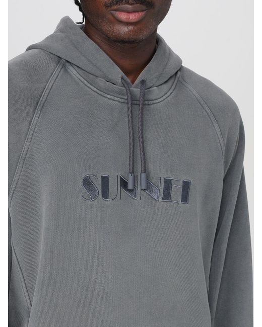 Sunnei Gray Sweatshirt for men