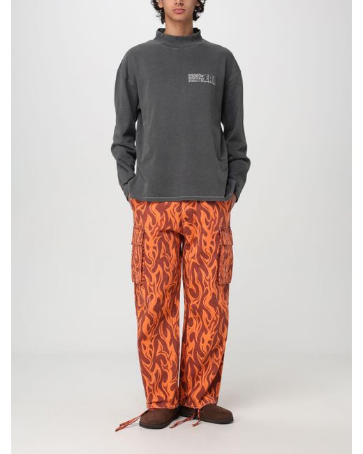 ERL Orange Pants for men
