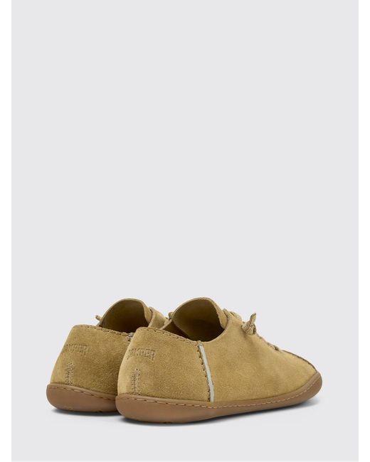 Camper Brown Twins Suede Sneakers