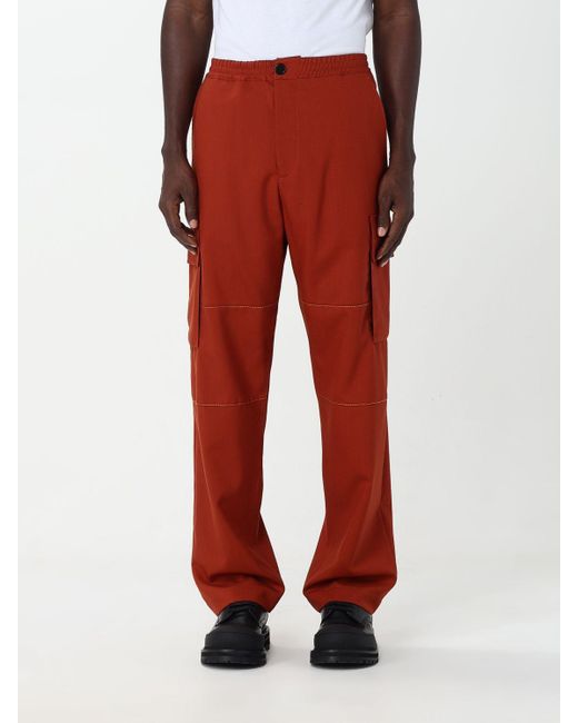 Marni Red Pants for men
