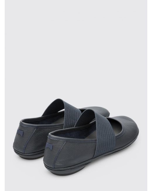 Camper Multicolor Right Ballerinas In Calfskin