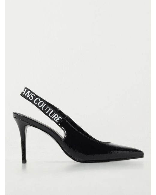 Chaussures à talons Versace en coloris Black