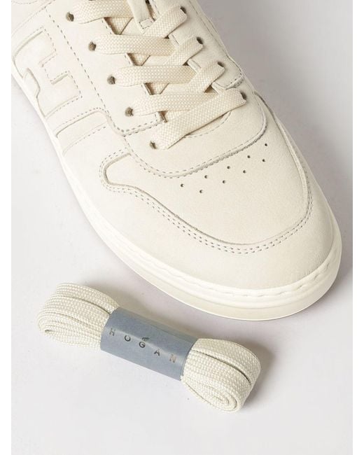 Hogan Natural H668 Nubuck Sneakers for men