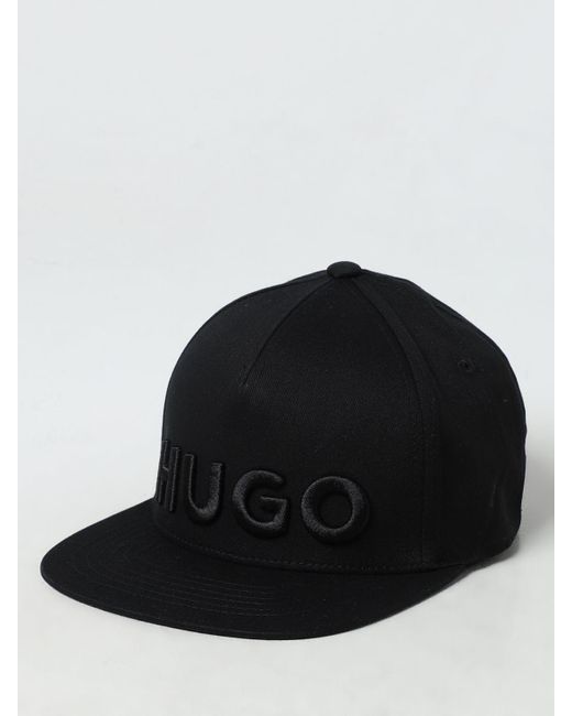 HUGO Hut in Black für Herren