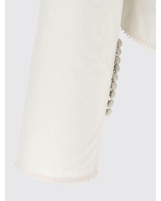 Isabel Marant White Calina Cotton Shirt