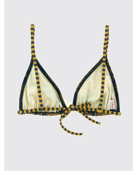 Top De Bikini Con Estampado Tropical Eres de color Natural