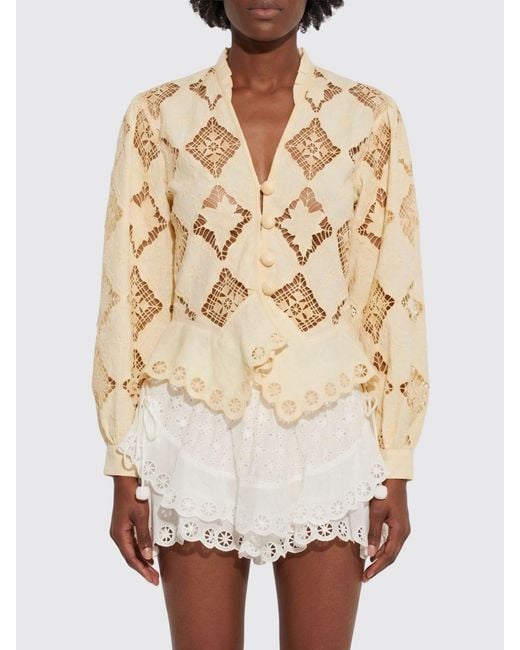 Isabel Marant Natural Lace Shirt