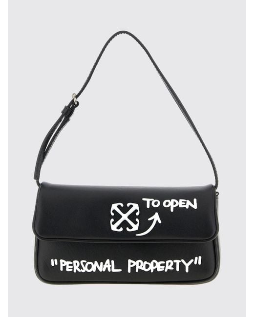 Bolso De Hombro Mujer Off-White c/o Virgil Abloh de color Black