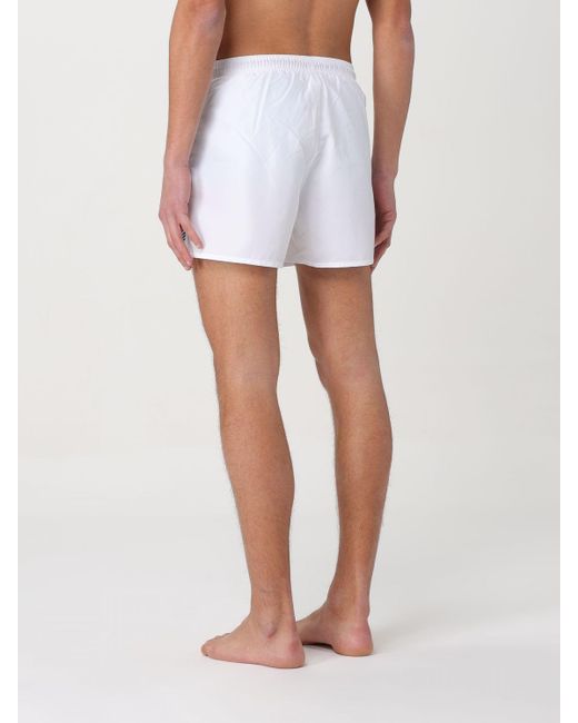 Emporio Armani White Swimsuit for men