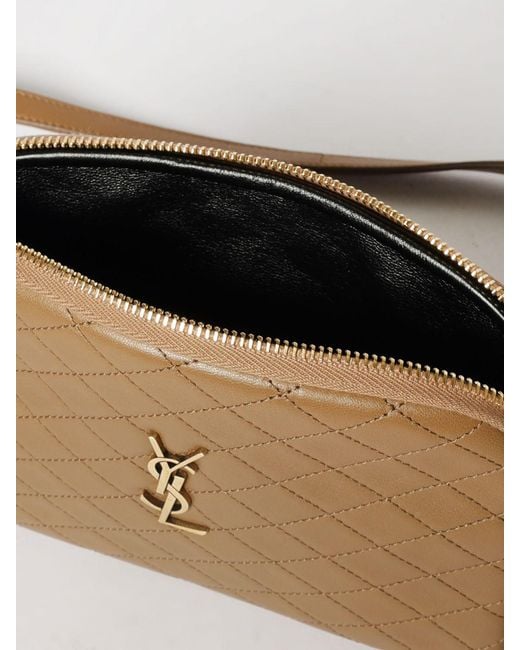 Saint Laurent Brown Shoulder Bag