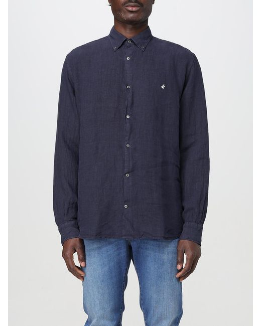 Brooksfield Blue Shirt for men