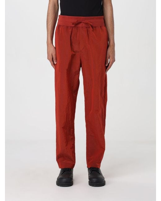 Ferrari Red Pants for men