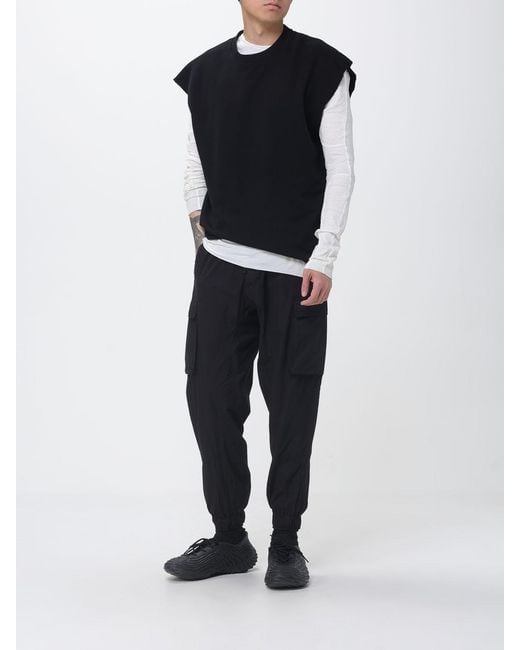Thom Krom Blue Organic Cotton Cargo Pants for men