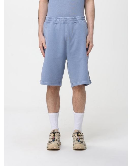 Carhartt Blue Cotton Sport Shorts for men