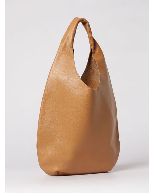 A.P.C. Natural Le Neige Grained Leather Bag