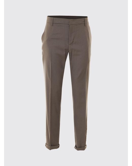 Dondup Gray Trousers for men