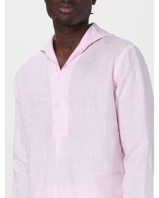 Doppiaa Pink Shirt for men