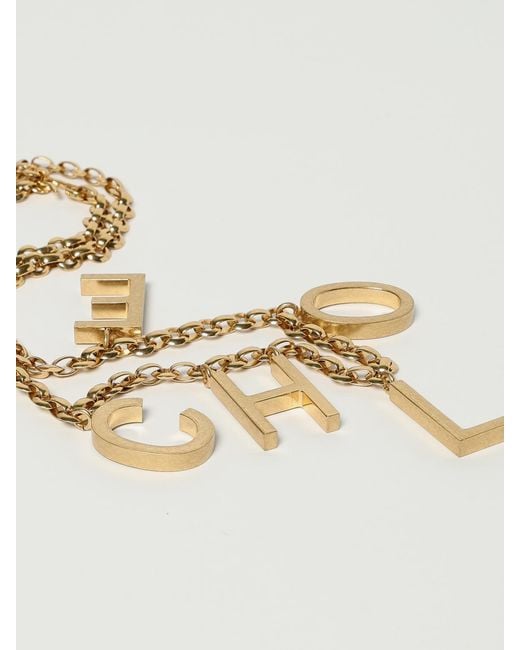 Chloé Natural ChloÉ Letters Gürtel Aus Messing