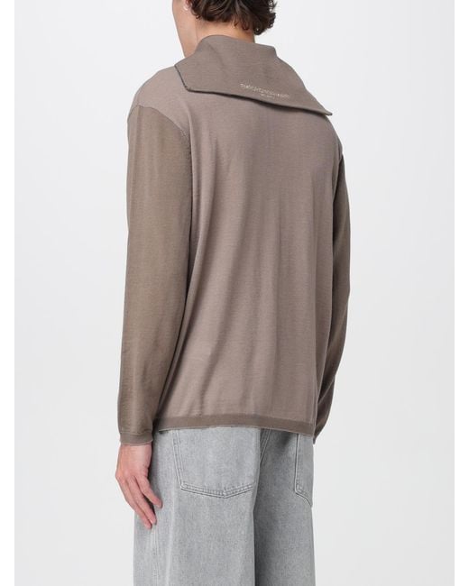 Emporio Armani Brown Jumper for men