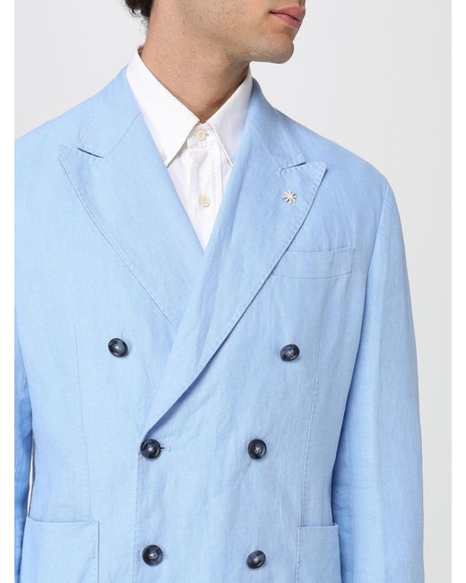 Manuel Ritz Blue Jacket for men