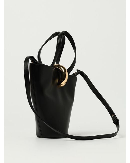 Jacquemus Black Le Petite Bambola Leather Bag
