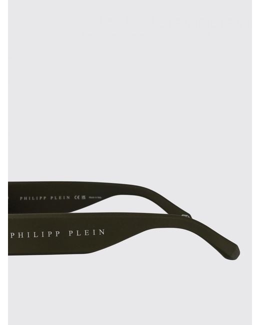 Philipp Plein Gray Sunglasses for men