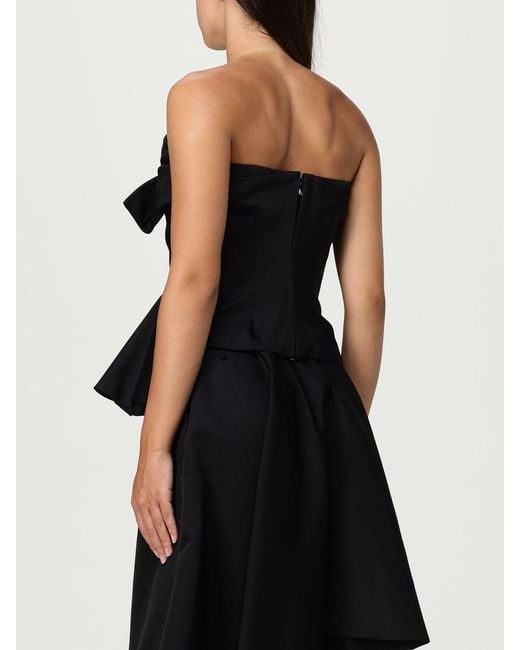Top Mujer McQueen de color Black