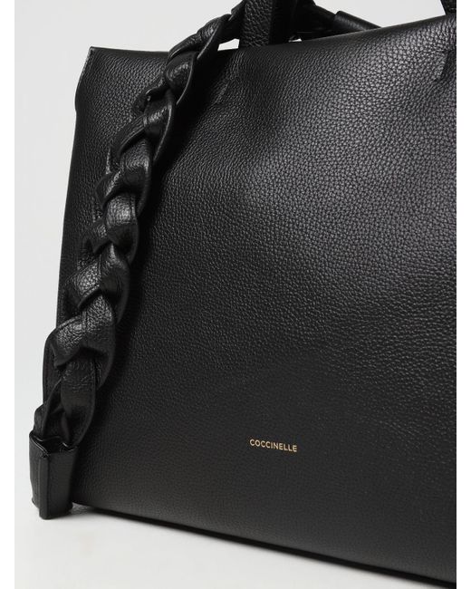 Coccinelle Tote Bags in Black | Lyst