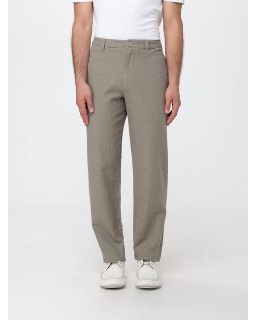 ARMANI EXCHANGE Gray Trousers for men