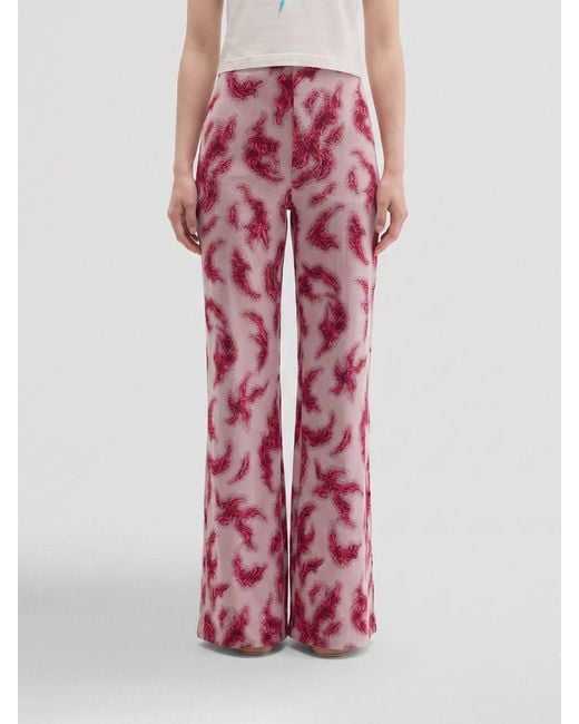 MACCAPANI Easy Flared Trousers
