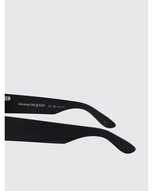 McQueen Gray Am0393S Acetate Sunglasses for men