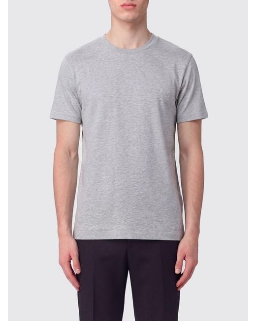 Comme des Garçons Gray Basic Cotton T-Shirt for men