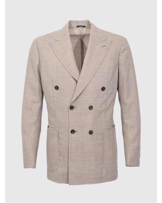 Sartorio Napoli Gray Jacket for men
