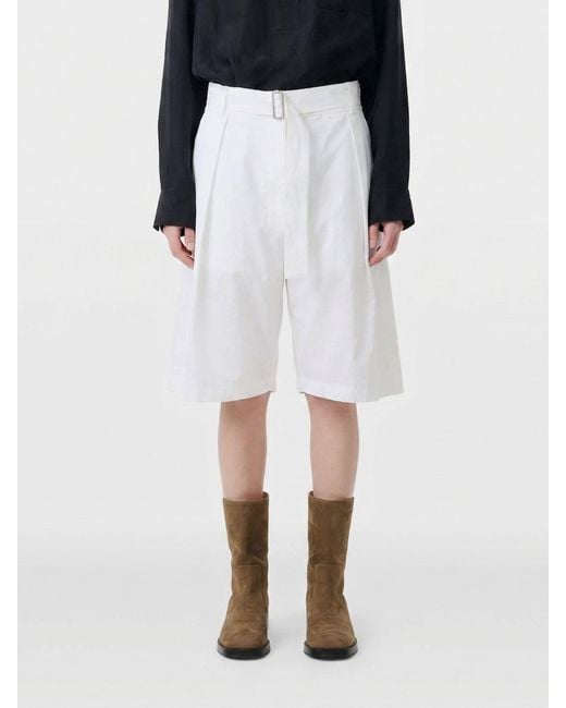 Studio Nicholson Black Tailored Cotton Shorts