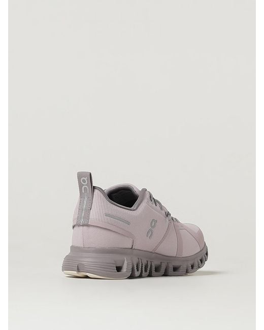 On Shoes Purple Cloud Mesh Sneakers On