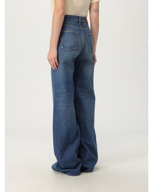 Chloé Blue Wide Leg Jeans