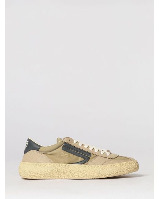 PURAAI Natural 1.01 Vintage Nylon And Vegan Leather Sneakers for men