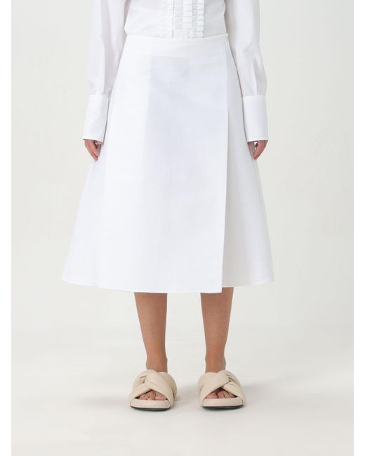 Marni White Skirt