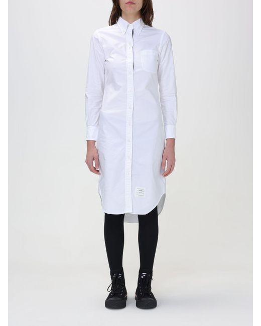 Thom Browne White Dress