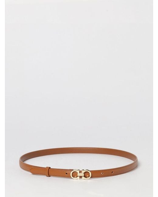 Ferragamo White Belt