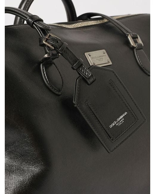 Dolce & Gabbana Black Dolce &Amp Gabbana Vittoria Leather Bag for men