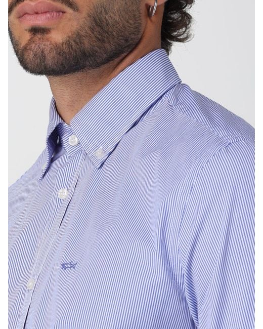 Paul & Shark Blue Shirt for men