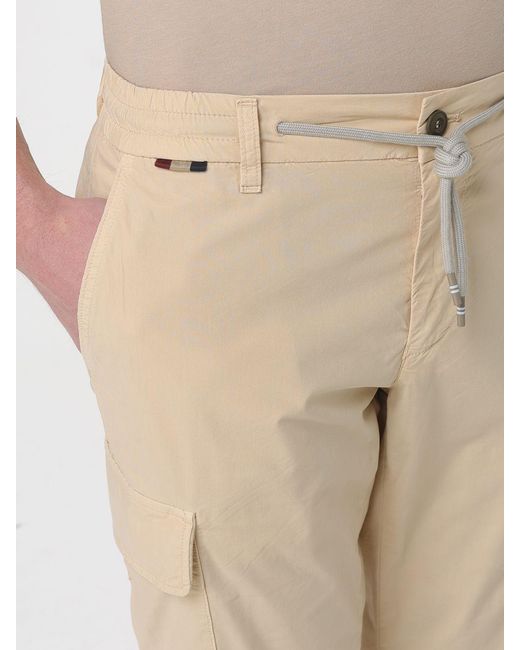 Mason's Natural Cargo Trousers for men
