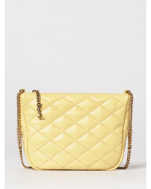 Saint Laurent Yellow Crossbody Bag