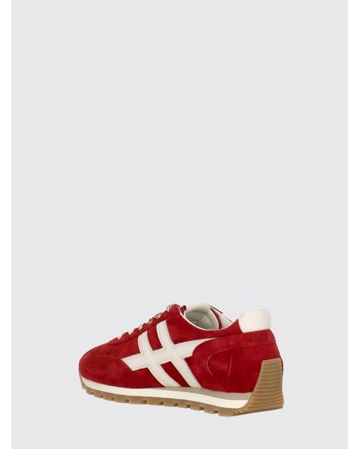 Hogan Red 86Er Suede Sneakers
